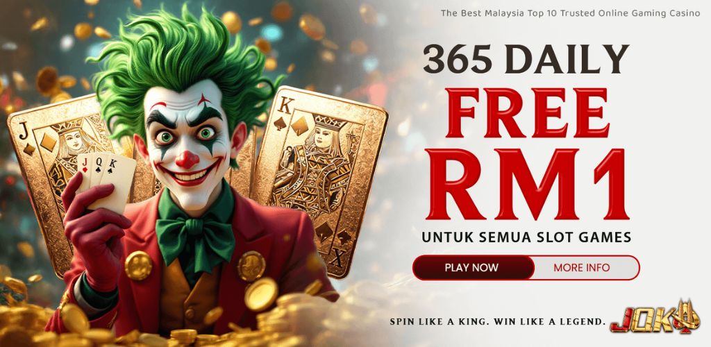 JQK 365 Daily Free RM1