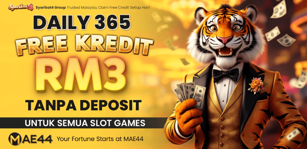 MAE44 Free Credit 365 Hari