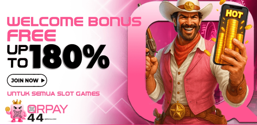 QRPAY44 Welcome Bonus up to 180%