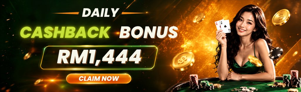 Untung44 Daily Cashback up to RM1,444